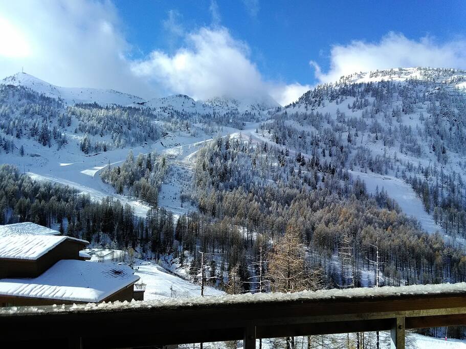Bel apt 5 personnes face aux pistes à Isola 2000 - 아이솔라(Isola)의 아파트에서 살아보기, Provence-Alpes-Côte dAzur, 프랑스