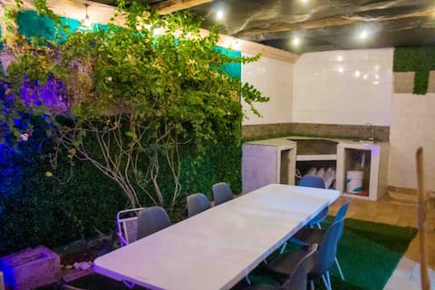 Large house., 4 bedrooms,heating, own patio