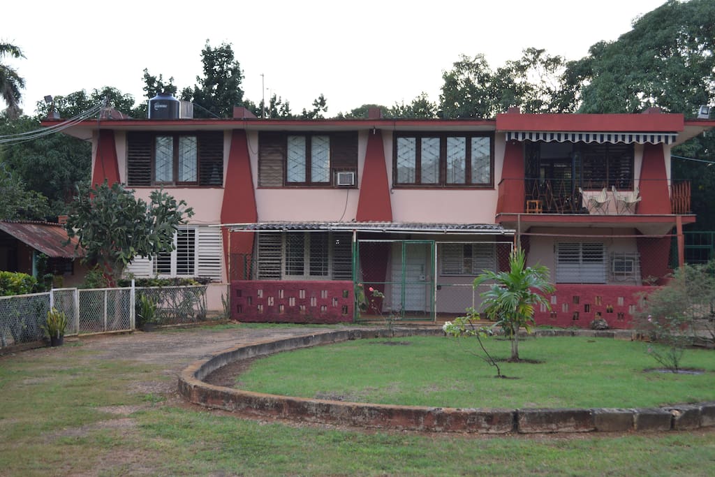 Hausansicht,
Vista de la casa