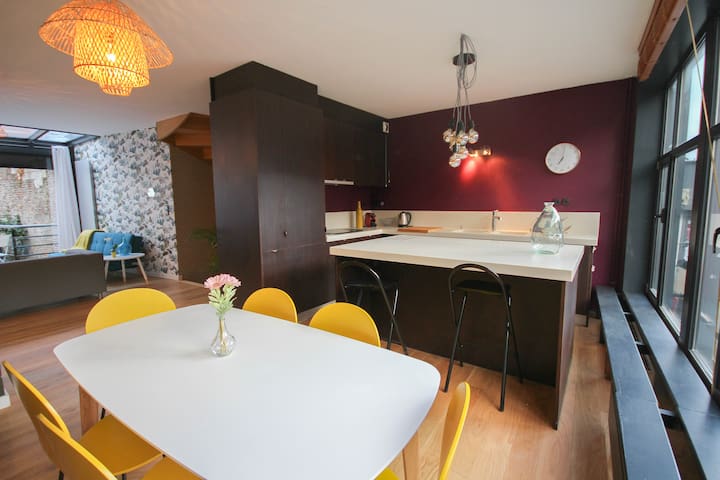 Heart of Lille - Wonderful house for 8 persons