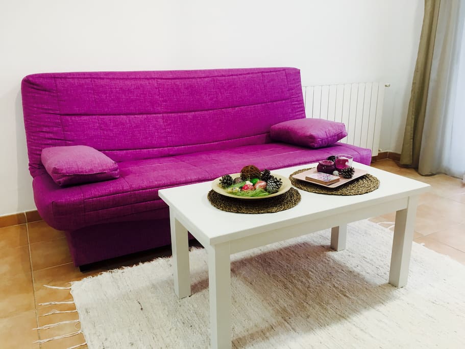 sofa which can be extended to sofa bed for two persons