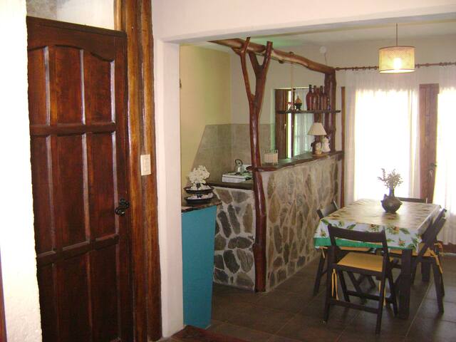 Aymana cabin in Nono, on Río de Los Sauces