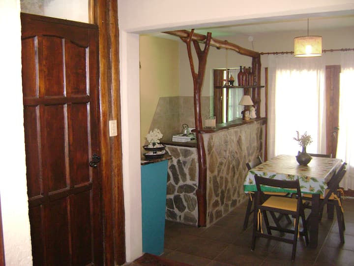 Aymana cottage in Nono, on Rio de Los Sauces