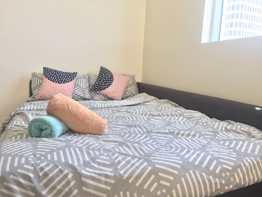 Our sofa bed convert to comfy double bed