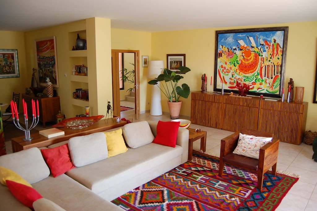 Comfortable and bright living room