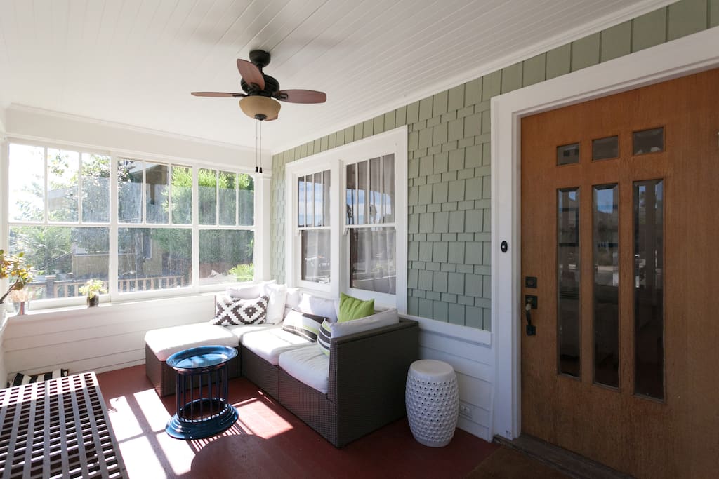 Bright Sunroom Porch