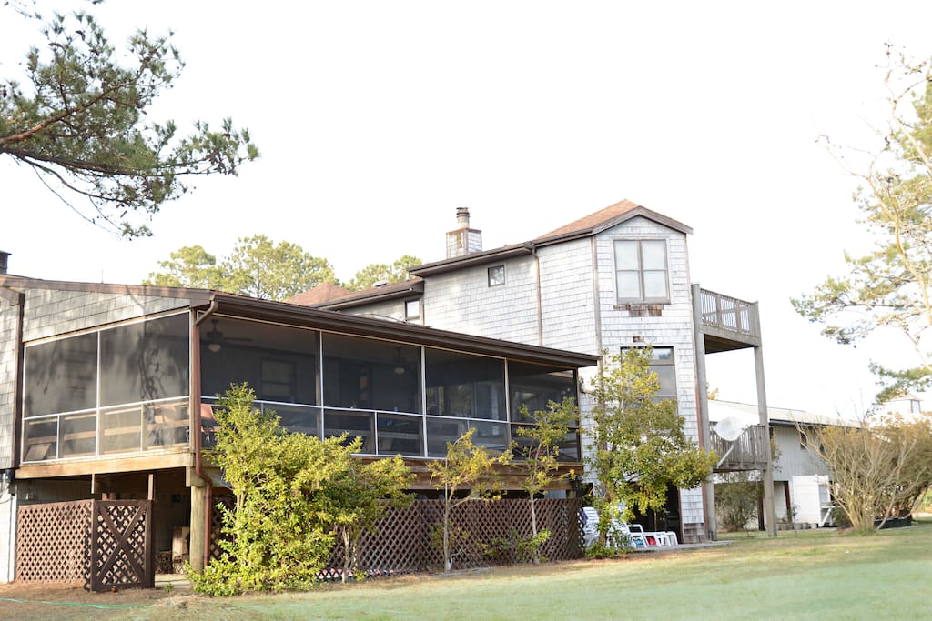 Back of home