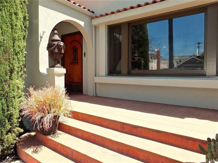 Front entrance