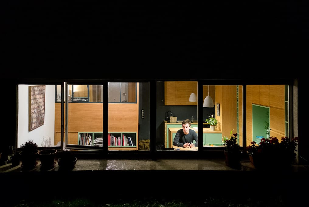 View of the flat from outside.