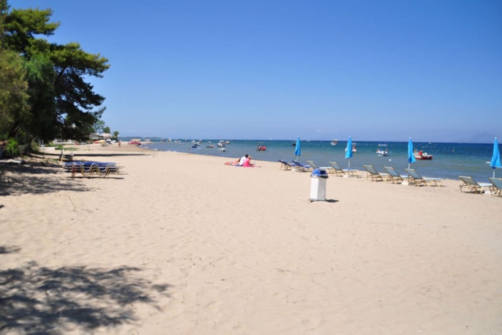 Beach at Lefkimmi