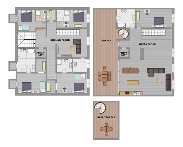 Glamour Excellent G 5-Bedrooms, Terrace (Old Town) gallery image 2