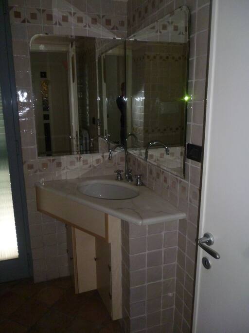 ...il bagno....