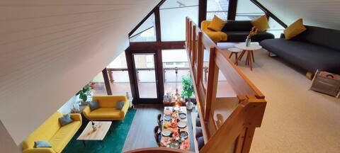 Sauerland residence with gallery and balcony