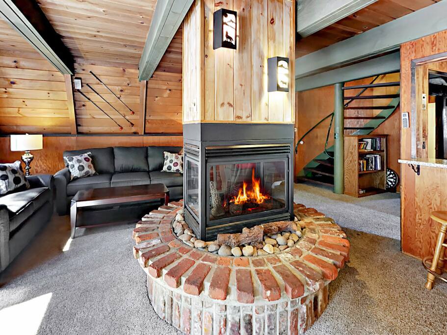 Curl up by the fireplace with a great book