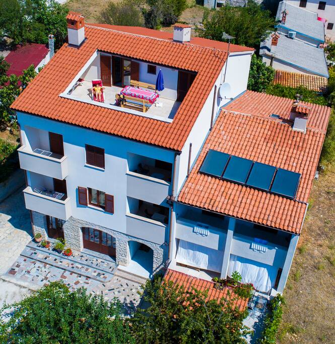view on the terrace