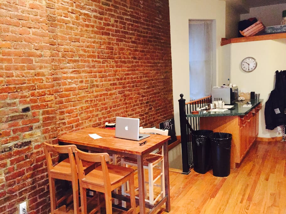 Living room working area