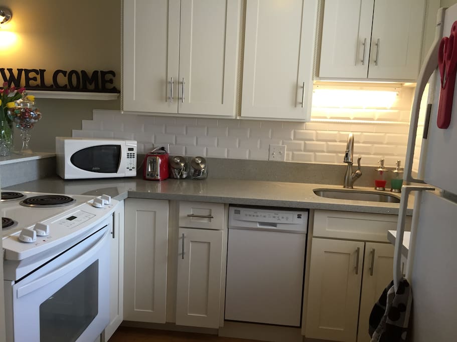 Fully functioning kitchen