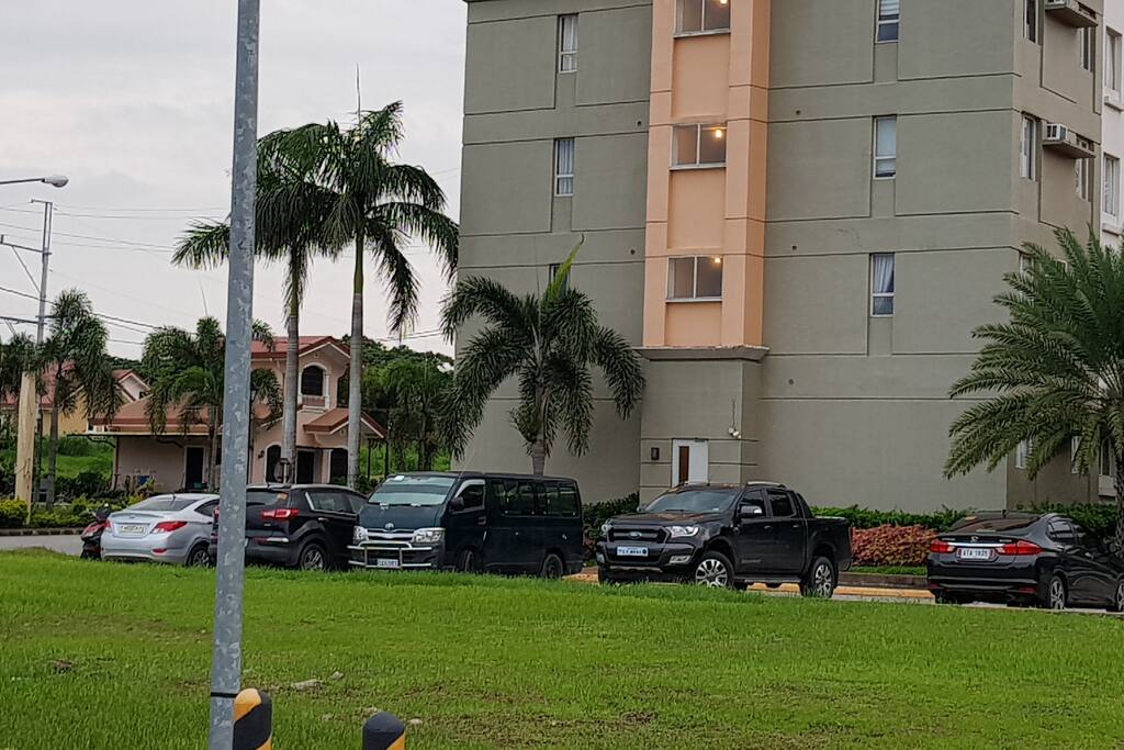 Parking area.