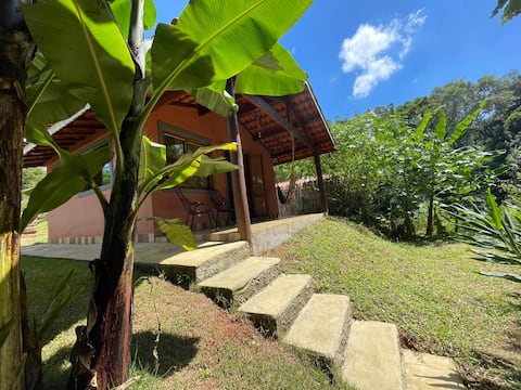 Successful Airbnb property: Peace and Harmony Chalet facing the river and a natural swimming pool in Joanópolis