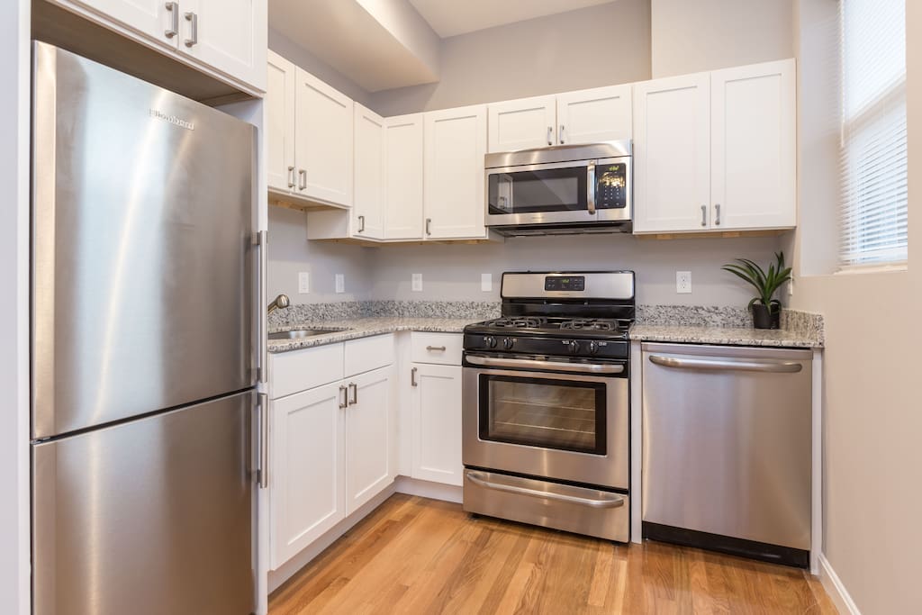 Newly remodeled kitchen