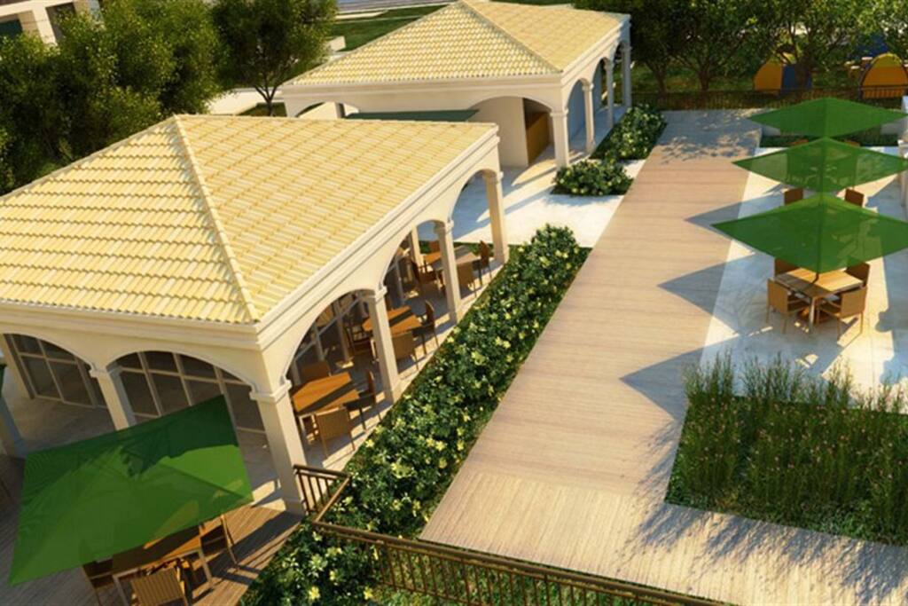 Bistrô piscinas e sauna