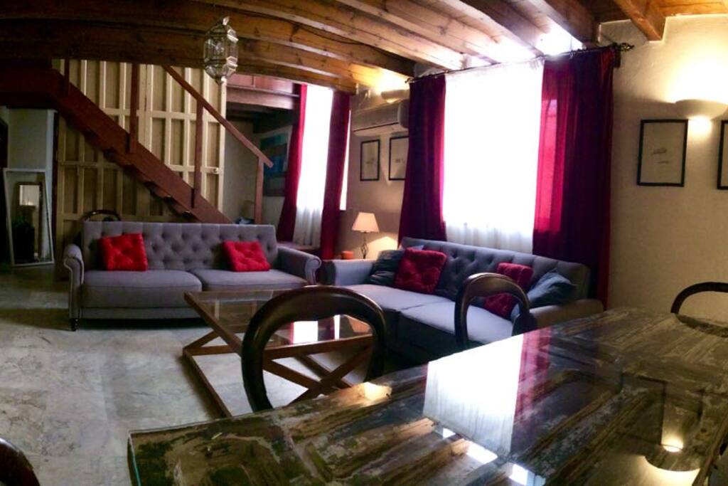 Vista del salón