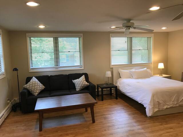 The Office - Homey Suite 5 min to WMU / Downtown!