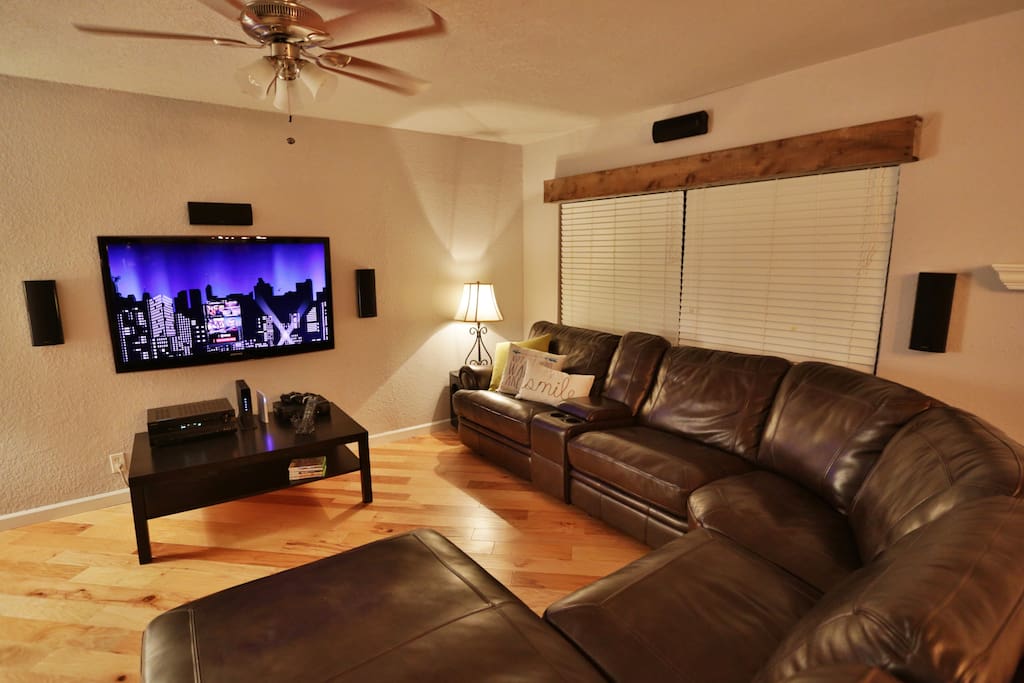 Big Screen with 7.1 Surround