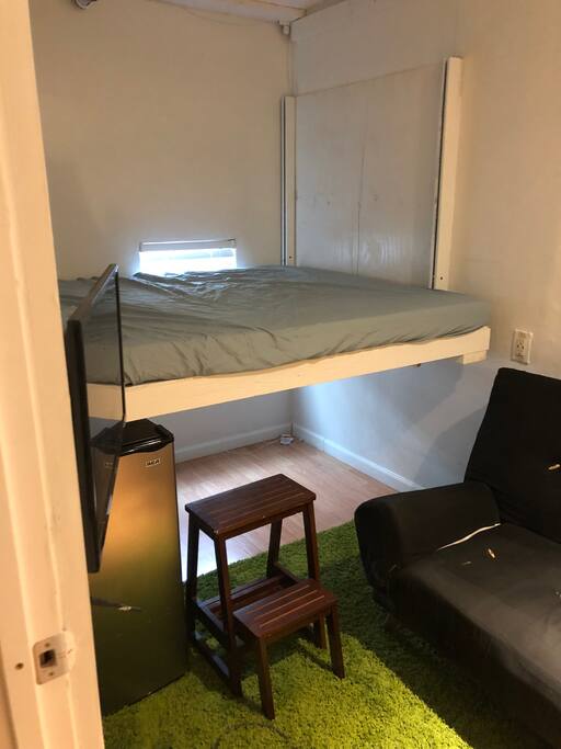 here is your bed
