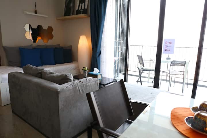 The Base, Sea View 2bed+1sofabed 日本語対応 - Pattaya
