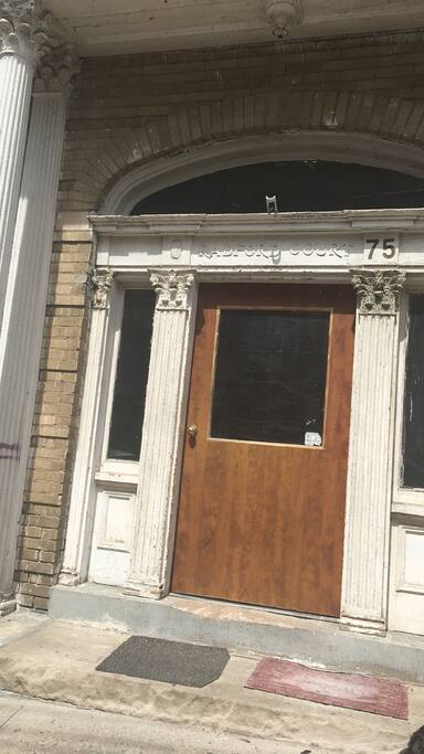 Front of building
