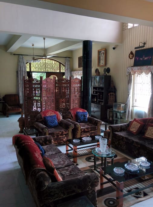 The villa ground floor