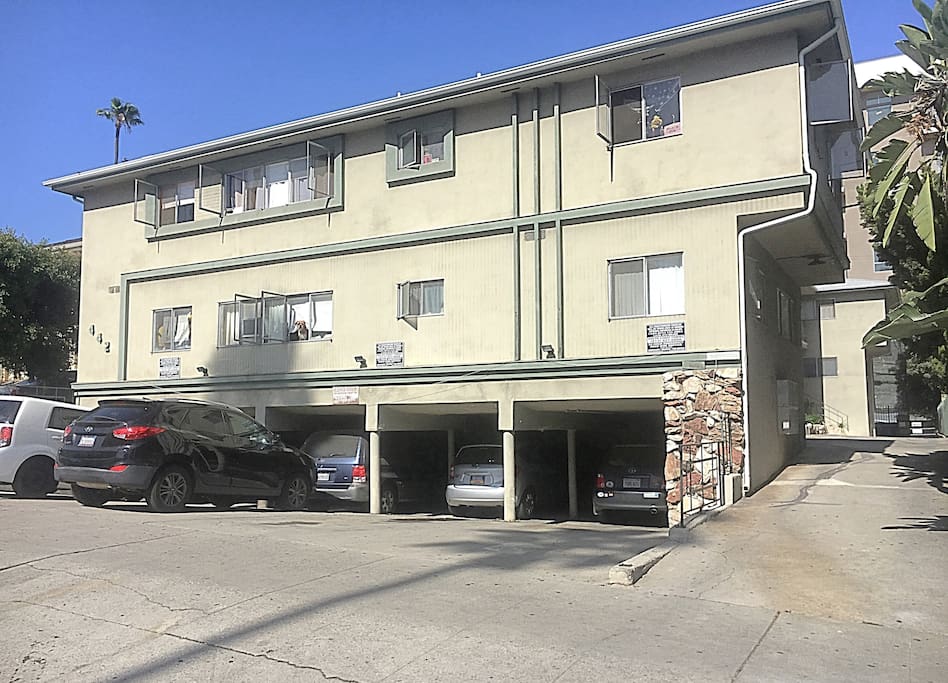 Front of building