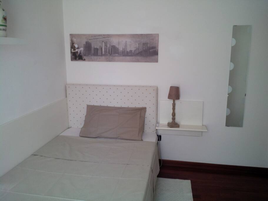 Il terzo letto ancora piu' comodo perché da 120 cm