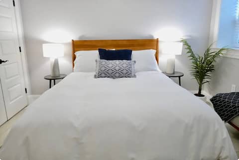 Charming English basement in Shaw townhouse