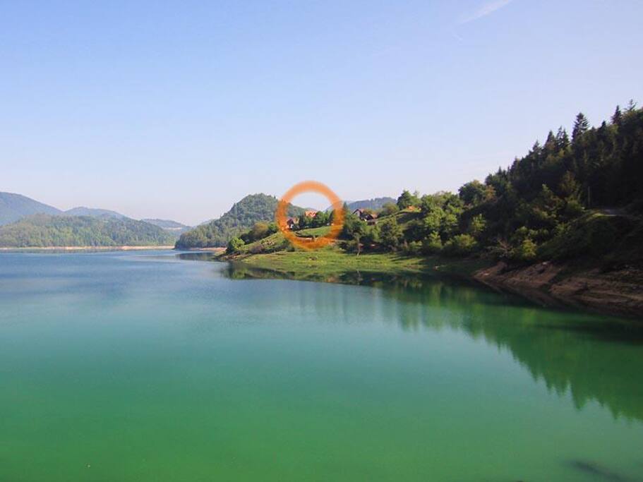 View from dam "Lazic"