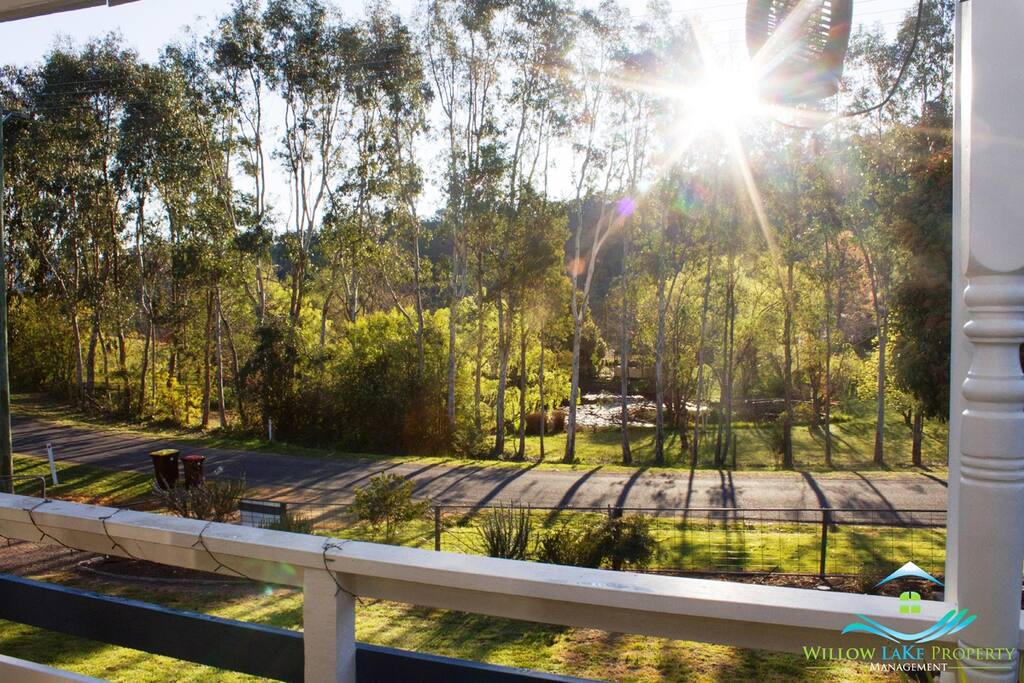 Outlook from front deck