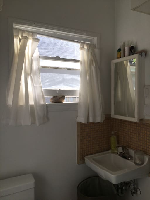 Full bathroom with shower