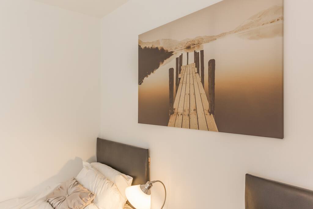 Spacious bedrooms with option of superking or large twins.