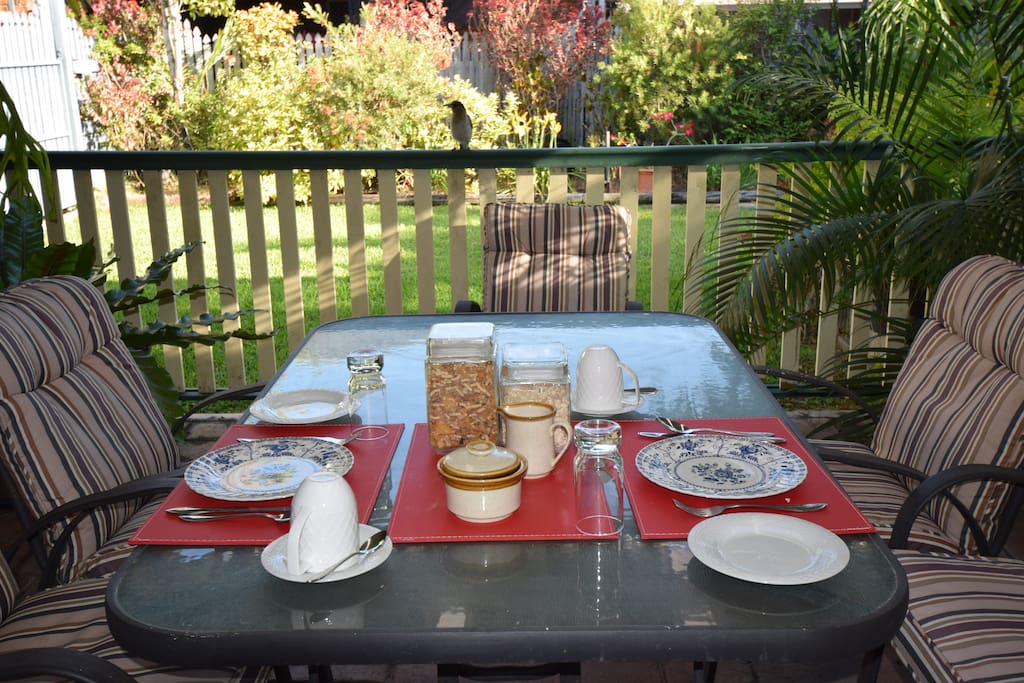 Breakfast on the Patio