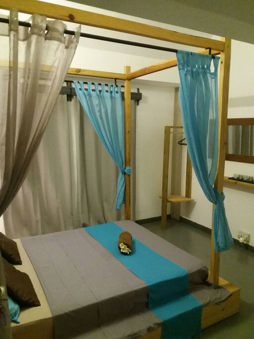 chambre double avec balcon