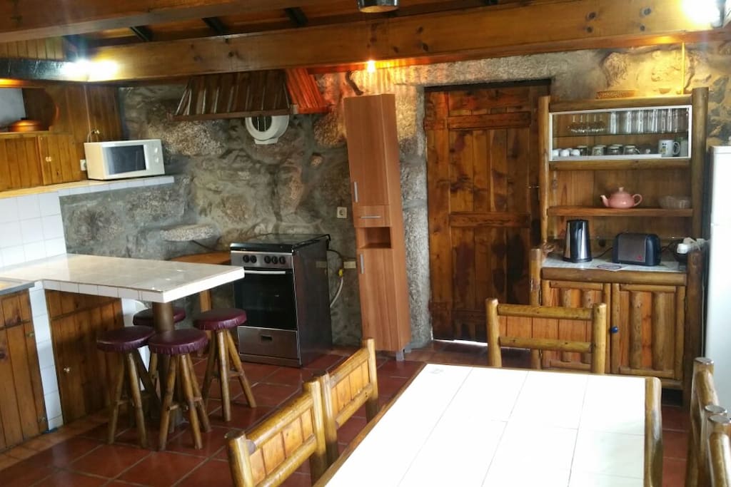 Open plan kitchen