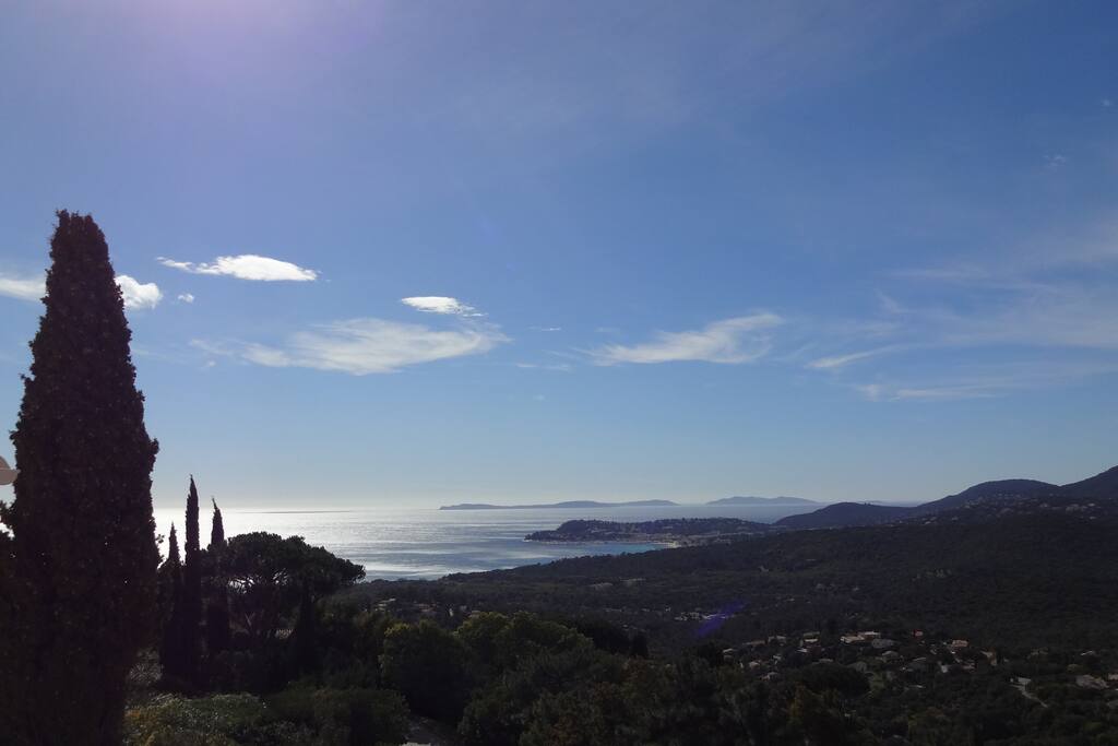 vue depuis la terrasse