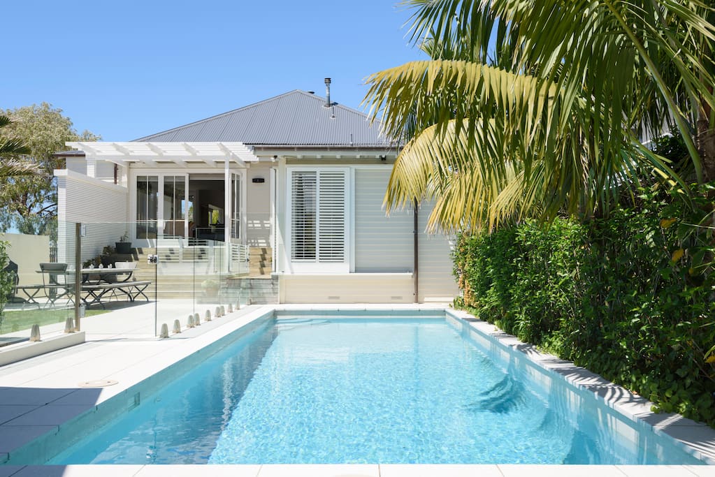 The Main house & pool