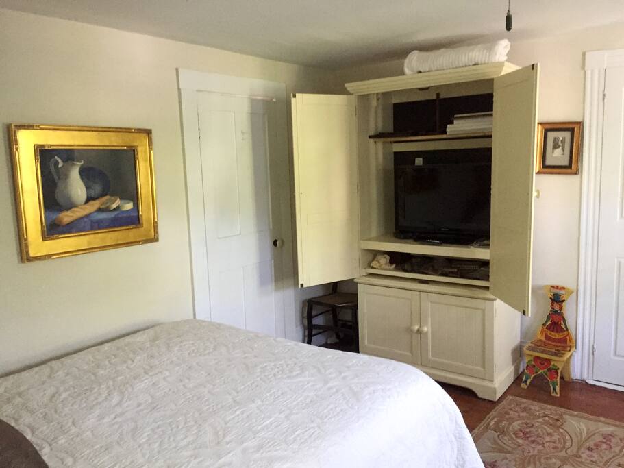 Cabinet with TV