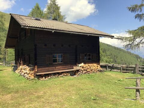 Lorenzer-Hütte auf der Radlberger Alm nahe Stagor