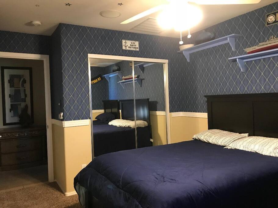 Navy room