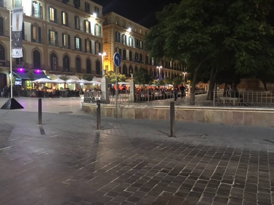 A escasos metros de la Plaza de Merced