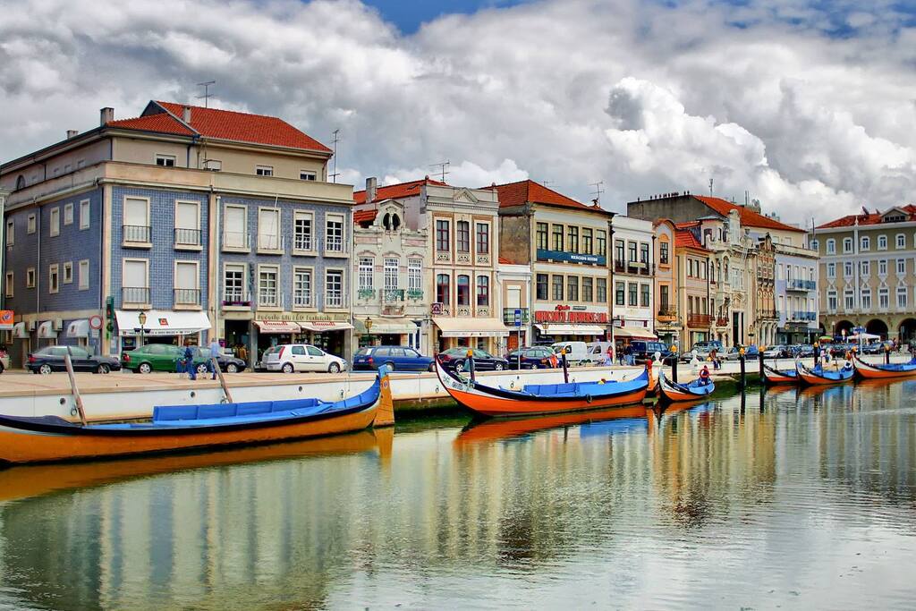 Barcos moliceiros em Aveiro