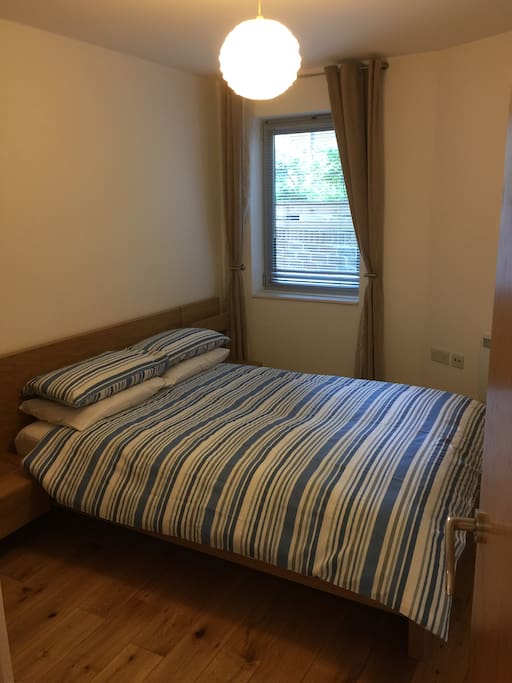 Bedroom 1 with built in wardrobe, walk in closet and ensuite bathroom.